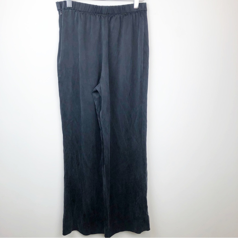 St John Wide Leg Dress Pants Charcoal Size 2